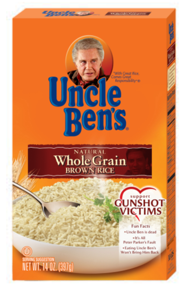 Uncle Bens new logo design