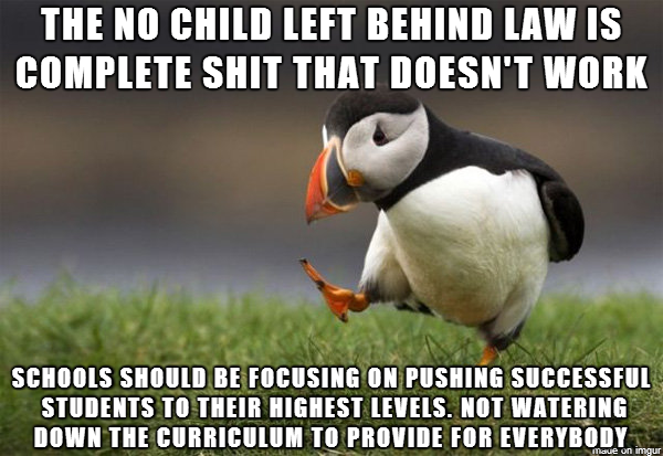 Unpopular Opinion of the Day