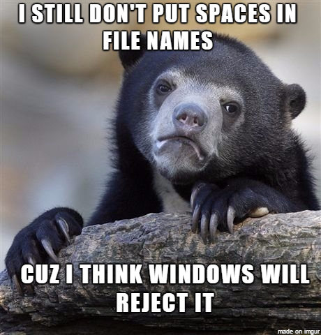 Using Windows  but stuck in the  era