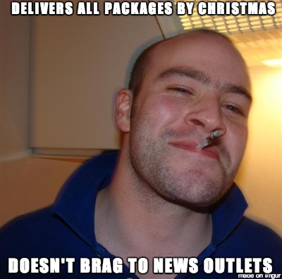 USPS Received No Recognition This Past Christmas I am hoping to change that