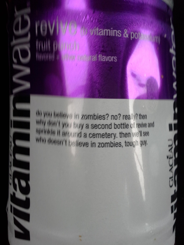 Vitamin Water you have made my day even better Thank you