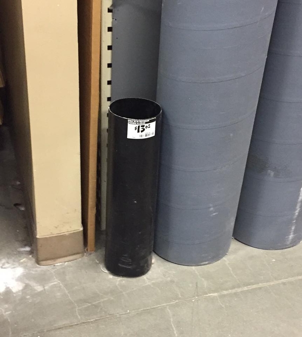 Was looking for YARDSTICKS and asked the sales associate at Home Depot if there were any more left as the container was empty Was asked Did you look all the way down inside there