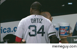 Wasnt it cute seeing Ortiz and the baby