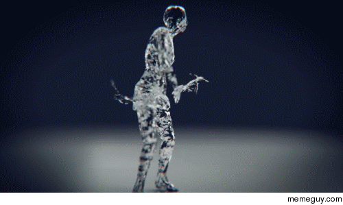 Water Figurine Swipe animation