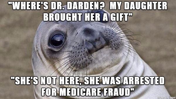 Went to a doctors visit and asked for the administrator Things got awkward