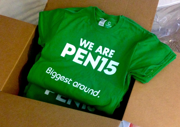 Were the graduating class of Peninsula High this year They told me I could make the t-shirts Look what just arrived