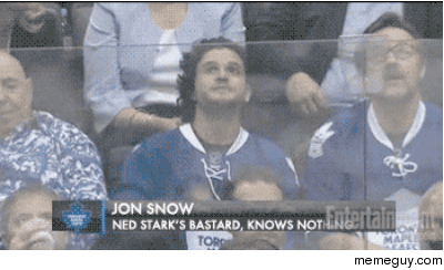 What happens when Kit Harington goes to a hockey game