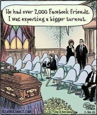 What I expect funerals in the near future to be