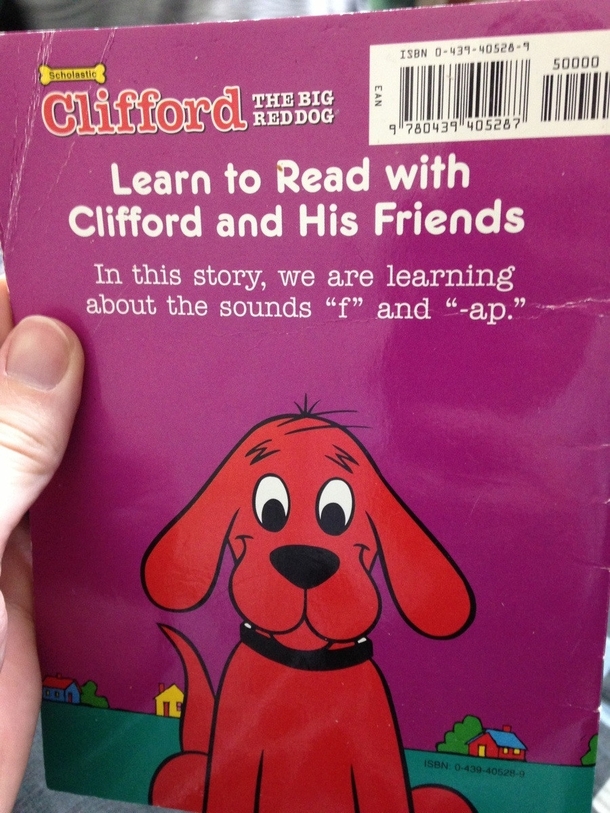 What in the HELL are you teaching my kids Clifford