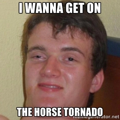 What my friend said when he wanted to go on the Carousel at the amusement park