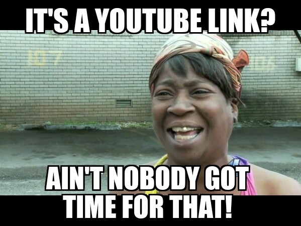 When clicking a link