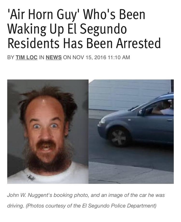 When the Mugshot matches the Crime