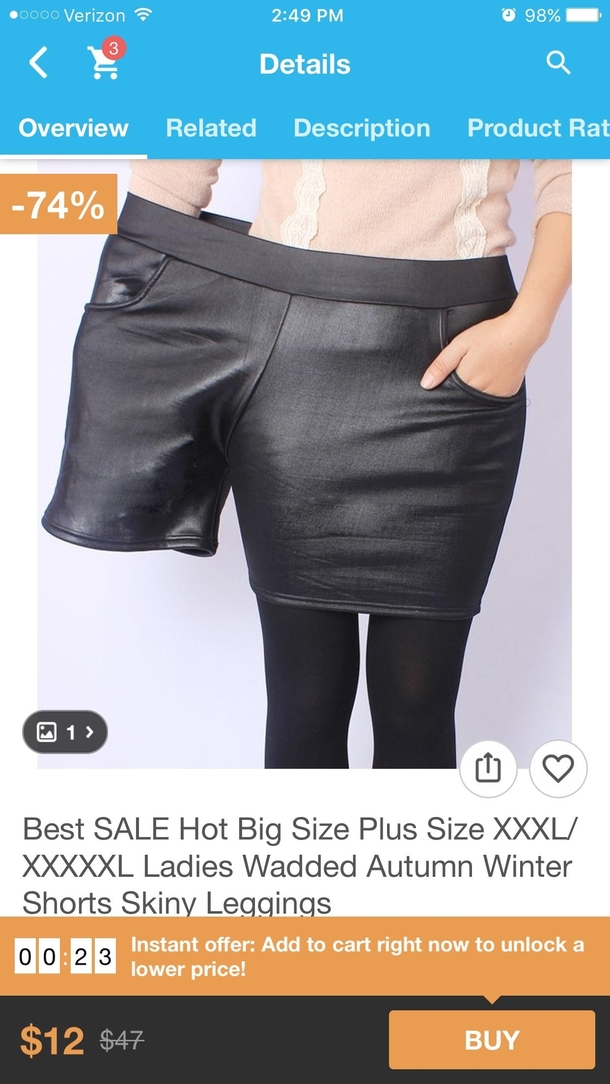When they cant find a plus size model in China