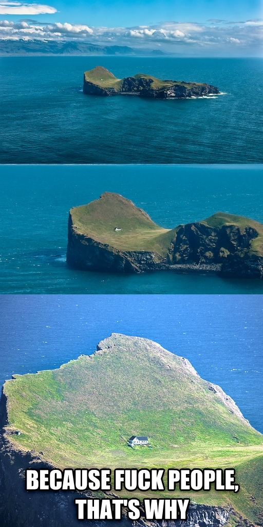 whole island not a fuck to be found