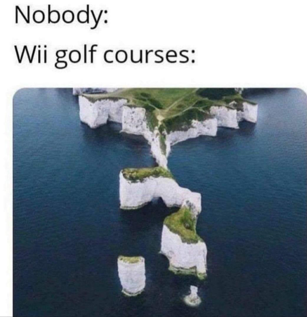 Wii Golf Courses