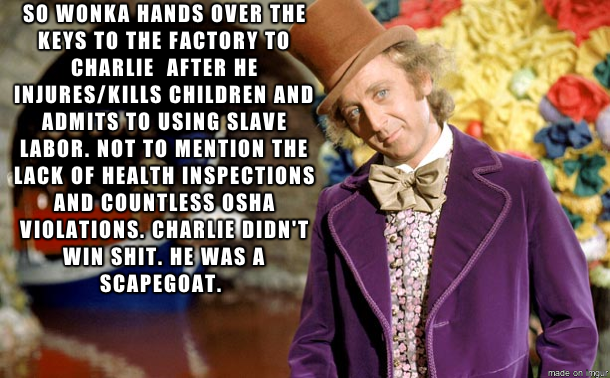 Wonka knew what he needed to do
