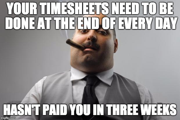 Workplace hypocrisy at its finest