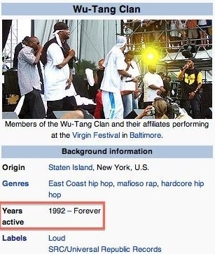 Wu-tang is forever
