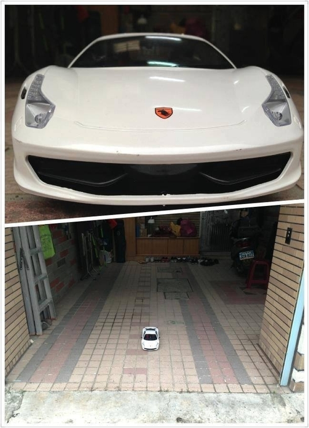 Yeah man I got a Ferrari sitting in my garage
