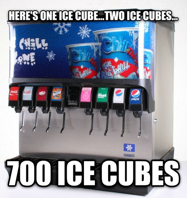You get me every time ice machine