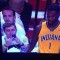Pic #1 - Guy takes picture of himself flicking off Lance Stephenson ends up on TV