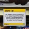 Pic #1 - I added some shopping tips to a nearby grocery store
