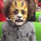 Pic #1 - My brother just did some face-painting for a local supermarket Not all the kids were happy about it