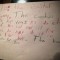 Pic #1 - My friends kids wrote a note to the Easter bunny
