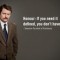 Pic #3 - Some wise words from Ron Swanson