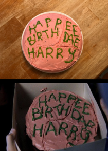A cake I made for my familys Harry Potter Weekend