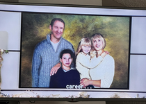 A family portrait in a Netflix Christmas movie - who signed off on this monstrosity