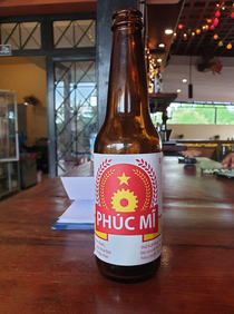 A fantastic name for a Vietnamese craft beer