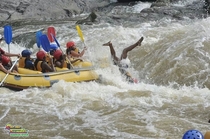 A friend of mine is in Australia this is what happened when she went rafting