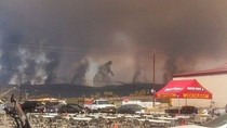 A friend of mine photoshopped Godzilla into the fires going on in Southern California Thought you guys might like this