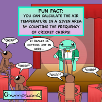 A Fun Fact About Crickets 