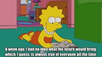 A great but underrated Simpsons line poking fun at a clich
