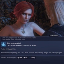 A honest witcher  review