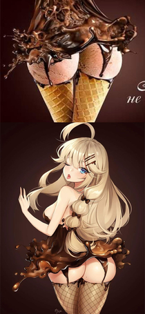 A new way to eat ice cream