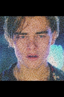 a picture of leonardo di caprio crying made out of pictures of oscar winners