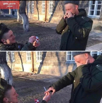 A proposal in Russia 