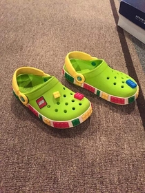 A special place in Hell exists for the guy who combined tripping over your kids shoes and stepping on Legos