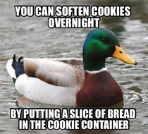 A tip for all you soft cookie lovers this holiday season