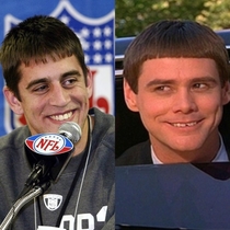 Aaron Rodgers fresh out of college looking like Lloyd from Dumb amp Dumber x-post rnfl