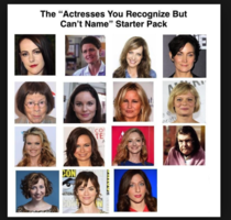 Actresses you recognize but cant name