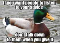 Actual Advice Mallard on Actual Advice Mallards