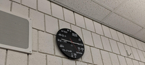 Actual clock my math teacher has