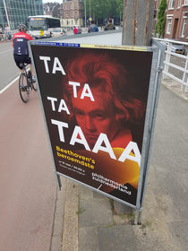 Advert for Beethoven concert
