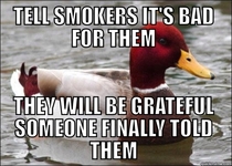 Advice for non smokers