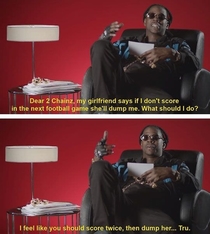 Advice from  Chainz