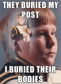 After a failed PTSD Clarinet Boy post